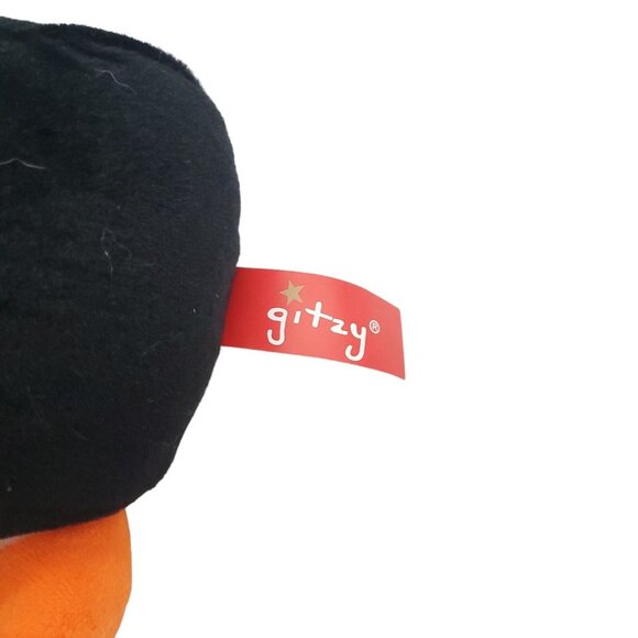 Gitzy 15” Penguin W/ Green Winter Scarf‎ & Hat Stuffed Animal Plush Holiday Xmas - Picture 4 of 6